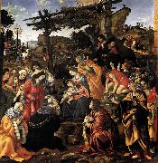 Filippino Lippi Adoration of the Magi oil painting